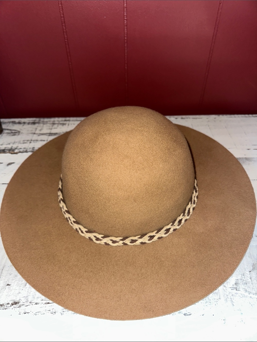 Wide Brim Wool Felt Hat